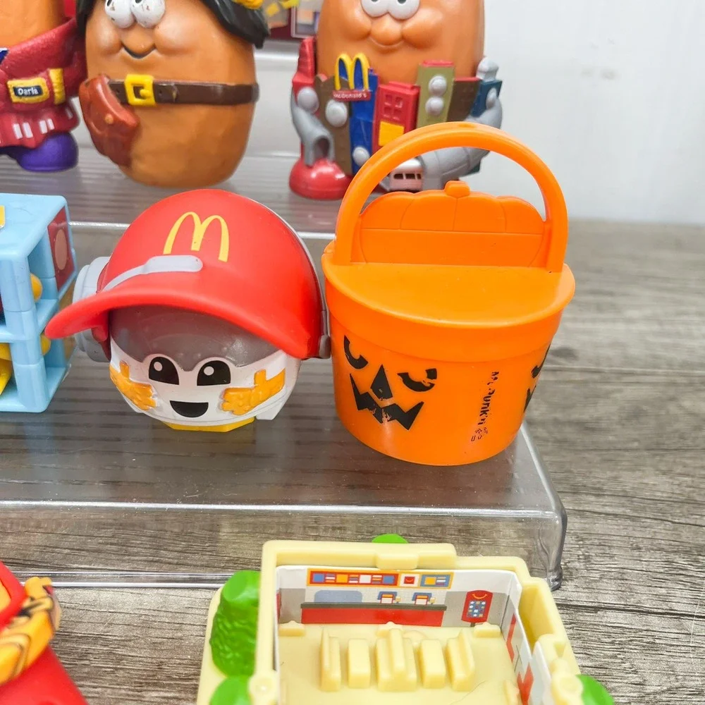 Vintage McDonalds Happy Meal Toy Lot McNugget Buddies Changeables 12pc